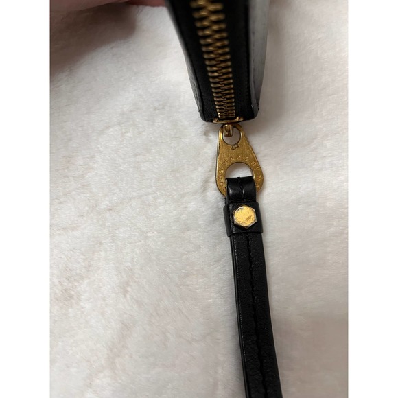 MARC BY MARC JACOBS Workwear Wallet - Soft Black Leather Gold Hardware Zip - Picture 10 of 16